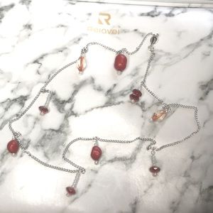 Crimson red Waist beads